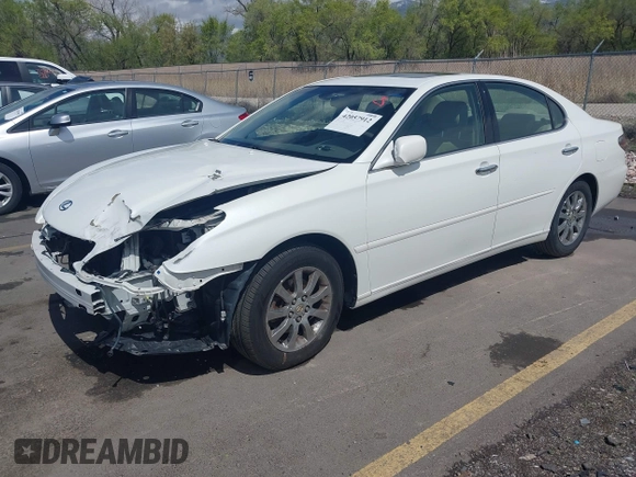 2002 Lexus ES 300 with VIN JTHBF30G425028944, listed as a IAAI auction lot 42057912 with 112,470 mi miles. Bid and sale history available at carsss.com. Image 2.