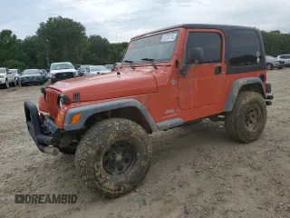 2006 Jeep Wrangler SE with VIN 1J4FA29S66P706665, listed as a Copart auction lot 70776714 with 154,600 mi miles and Salvage Title. Bid and sale history available at carsss.com. Image 1.