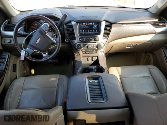 2017 Chevrolet Tahoe LT with VIN 1GNSCBKC9HR378741, listed as a Copart auction lot 59260575 with 138,365 mi miles and Salvage title. Bid and sale history available at DreamBid. Image 8.