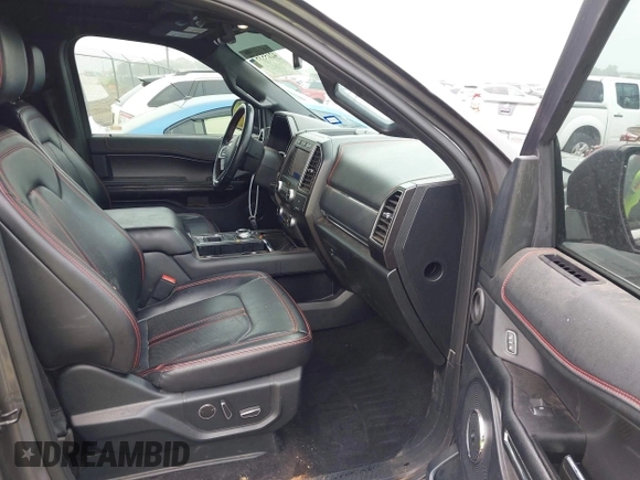 2021 Ford Expedition Max Limited with VIN 1FMJK1KTXMEA33099, listed as a IAAI auction lot 42155357 with 58,293 mi miles and . Bid and sale history available at DreamBid. Image 5.
