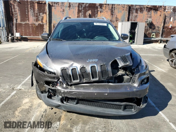2018 Jeep Cherokee Latitude Plus with VIN 1C4PJLLBXJD553159, listed as a Copart auction lot 46189905 with 79,216 mi miles and Salvage Title. Bid and sale history available at carsss.com. Image 5.