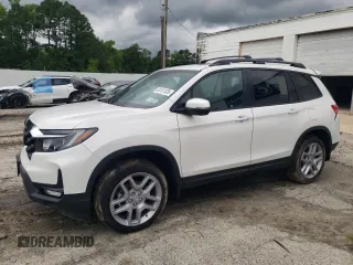 2024 Honda Passport EX-L z VIN 5FNYF8H50RB023552, wystawiony jako Copart lot #58101325 z przebiegiem 573 mil mil oraz Tytuł czysty. Historia ofert i sprzedaży dostępna na DreamBid. Obrazek 1.