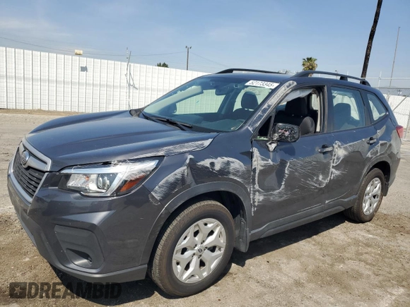 2020 Subaru Forester with VIN JF2SKADC8LH459071, listed as a Copart auction lot 52173345 with 71,601 mi miles and Salvage Title. Bid and sale history available at carsss.com. Image 1.