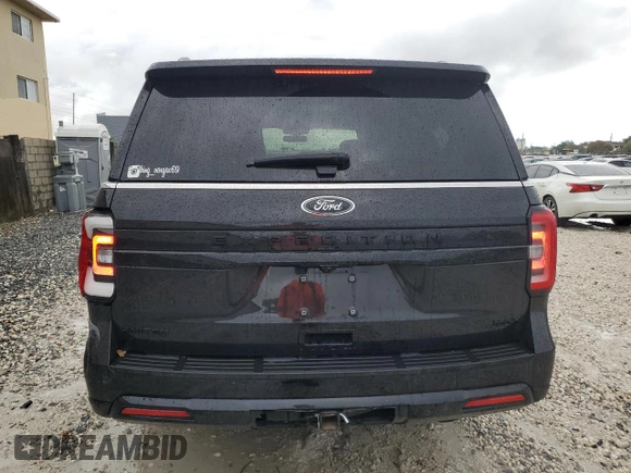 2024 Ford Expedition Max Limited с VIN 1FMJK1K81REA06571, выставлен на аукционе Copart как лот 52141975 с пробегом 50 564 миль миль и Списание • Salvage title. История ставок и продаж доступна на DreamBid. Изображение 6.