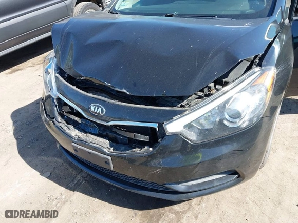 2015 Kia Forte LX with VIN KNAFK4A69F5407015, listed as a IAAI auction lot 41787779 with 50,987 mi miles. Bid and sale history available at carsss.com. Image 6.
