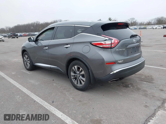 2016 Nissan Murano SL z VIN 5N1AZ2MH7GN124927, wystawiony jako IAAI lot #41965501 z przebiegiem 151 072 mil mil oraz . Historia ofert i sprzedaży dostępna na DreamBid. Obrazek 3.