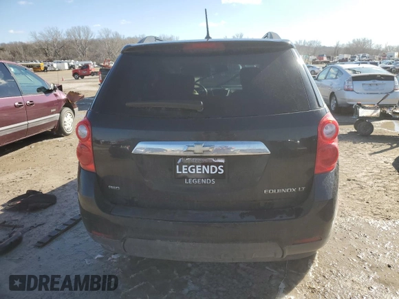 2013 Chevrolet Equinox LT z VIN 2GNFLNEK8D6342079, wystawiony jako Copart lot #47780955 z przebiegiem Nie podano mil oraz Szkoda całkowita • Salvage title. Historia ofert i sprzedaży dostępna na DreamBid. Obrazek 6.