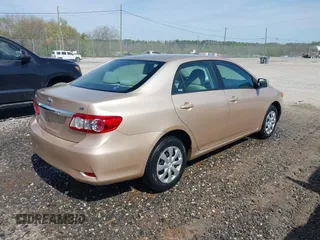 2011 Toyota Corolla L with VIN 2T1BU4EE1BC547635, listed as a IAAI auction lot 42053236 with 121,485 mi miles. Bid and sale history available at carsss.com. Image 4.