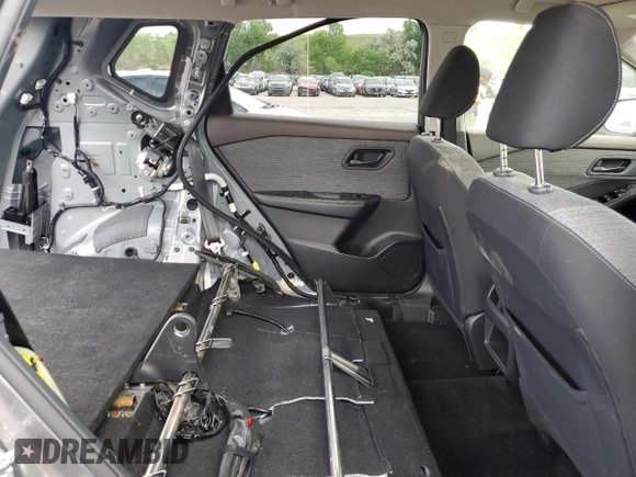 2021 Nissan Rogue S with VIN JN8AT3AB1MW222759, listed as a Copart auction lot 61194215 with 57,950 mi miles and Salvage title. Bid and sale history available at DreamBid. Image 11.