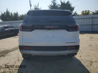 2024 GMC Acadia FWD Elevation z VIN 1GKENKKS8RJ151942, wystawiony jako Copart lot #70185454 z przebiegiem 1043 mil mil oraz Szkody całkowita. Historia ofert i sprzedaży dostępna na DreamBid. Obrazek 6.