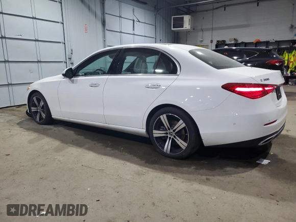 2023 Mercedes-Benz C 300 с VIN W1KAF4HB7PR121412, выставлен на аукционе Copart как лот 84762634 с пробегом 21 141 миль миль и Списание • Salvage title. История ставок и продаж доступна на DreamBid. Изображение 2.