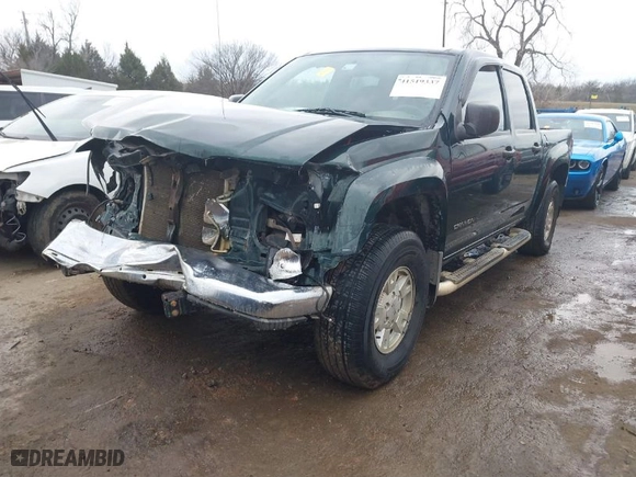 2005 GMC Canyon 1SB SLE Z85 with VIN 1GTDT136958255995, listed as a IAAI auction lot 41519337 with 201,249 mi miles. Bid and sale history available at carsss.com. Image 2.