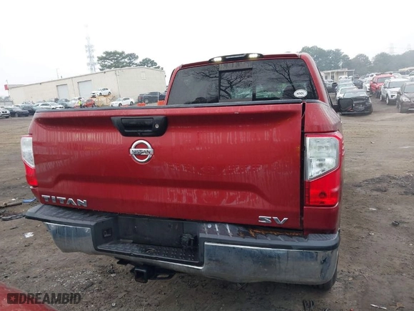 2018 Nissan Titan SV with VIN 1N6AA1EKXJN544542, listed as a IAAI auction lot 41508995 with 131,757 mi miles. Bid and sale history available at carsss.com. Image 15.