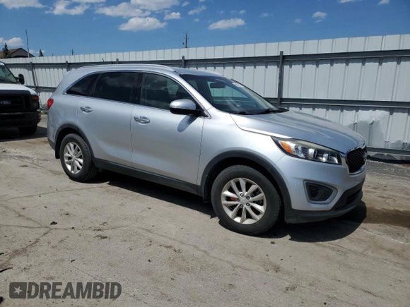 2016 Kia Sorento LX with VIN 5XYPG4A34GG170196, listed as a Copart auction lot 54381105 with 81,341 mi miles and Clean Title. Bid and sale history available at carsss.com. Image 4.
