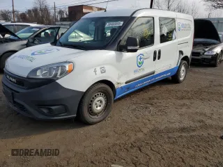 2020 Ram ProMaster City Cargo Van Tradesman with VIN ZFBHRFAB3L6R48022, listed as a Copart auction lot 50402055 with 81,484 mi miles and Salvage Title. Bid and sale history available at carsss.com. Image 1.