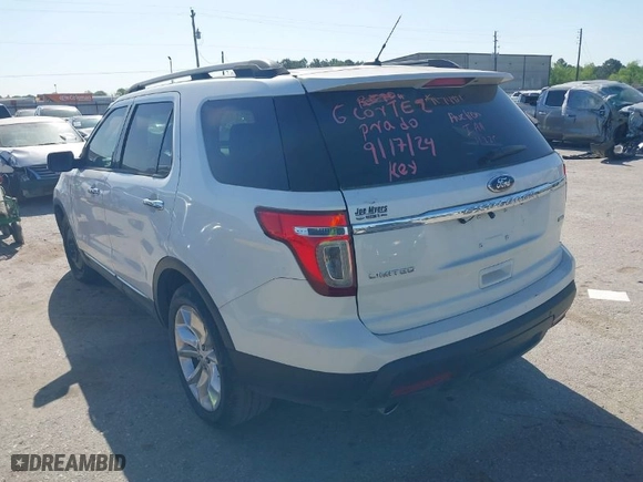 2014 Ford Explorer Limited with VIN 1FM5K8F88EGA74451, listed as a IAAI auction lot 41979233 with 146,436 mi miles. Bid and sale history available at carsss.com. Image 3.