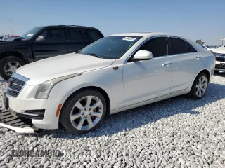 2015 Cadillac ATS Standard AWD with VIN 1G6AG5RX6F0128378, listed as a Copart auction lot 52946585 with 138,922 mi miles and Salvage title. Bid and sale history available at DreamBid. Image 1.