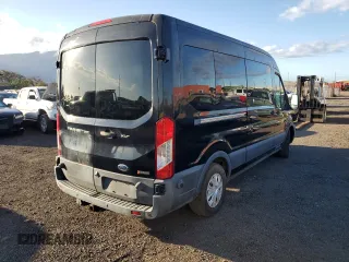 2017 Ford Transit Passenger XL with VIN 1FBZX2CM8HKB38970, listed as a Copart auction lot 55408154 with 56,597 mi miles and Salvage Title. Bid and sale history available at carsss.com. Image 3.