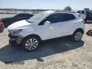 2017 Buick Encore Essence with VIN KL4CJCSB6HB010195, listed as a Copart auction lot 52996155 with 82,598 mi miles and Salvage Title. Bid and sale history available at carsss.com. Image 1.