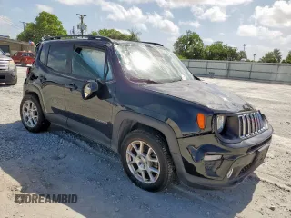 2020 Jeep Renegade Latitude z VIN ZACNJABB8LPL98948, wystawiony jako Copart lot #60265605 z przebiegiem 34 345 mil mil oraz Szkoda całkowita • Salvage title. Historia ofert i sprzedaży dostępna na DreamBid. Obrazek 4.