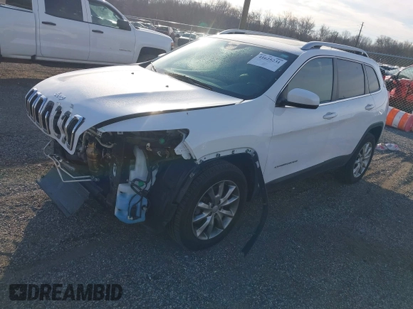 2017 Jeep Cherokee Limited z VIN 1C4PJMDS6HD217295, wystawiony jako IAAI lot #41625231 z przebiegiem 59 794 mil mil oraz . Historia ofert i sprzedaży dostępna na DreamBid. Obrazek 18.