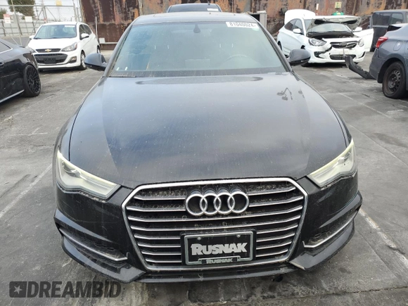 2016 Audi A6 2.0T Premium Plus with VIN WAUDFAFC2GN182396, listed as a Copart auction lot 81040024 with 110,948 mi miles and Salvage Title. Bid and sale history available at carsss.com. Image 5.
