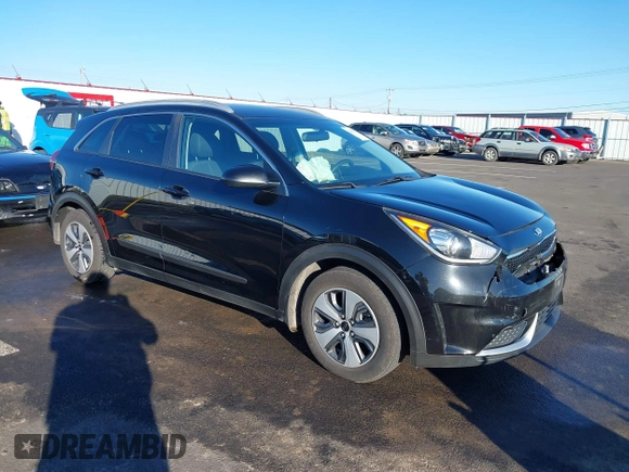 2018 Kia Niro LX with VIN KNDCB3LC4J5160871, listed as a IAAI auction lot 41431179 with 94,301 mi miles. Bid and sale history available at carsss.com. Image 1.