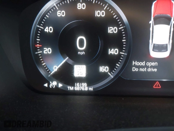 2022 Volvo S60 Plus Dark Theme with VIN 7JRL12TL8NG162261, listed as a IAAI auction lot 41417503 with 16,199 mi miles. Bid and sale history available at carsss.com. Image 15.