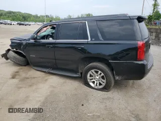 2018 Chevrolet Tahoe LT with VIN 1GNSKBKC3JR130820, listed as a Copart auction lot 60369785 with Not provided miles and Salvage title. Bid and sale history available at DreamBid. Image 2.