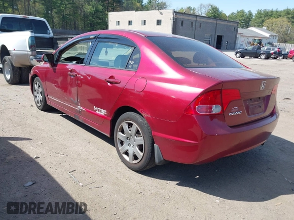 2006 Honda Civic LX with VIN 2HGFA16536H515452, listed as a IAAI auction lot 42156865 with 200,025 mi miles and . Bid and sale history available at DreamBid. Image 3.