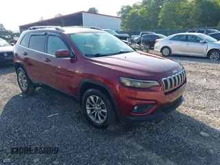 2019 Jeep Cherokee Latitude Plus with VIN 1C4PJMLX0KD101546, listed as a IAAI auction lot 42388731 with 86,920 mi miles and . Bid and sale history available at DreamBid. Image 1.