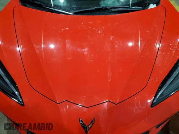 2024 Chevrolet Corvette 1LT z VIN 1G1YA2D46R5123805, wystawiony jako Copart lot #44888945 z przebiegiem Nie podano mil oraz Szkoda całkowita • Salvage title. Historia ofert i sprzedaży dostępna na DreamBid. Obrazek 11.