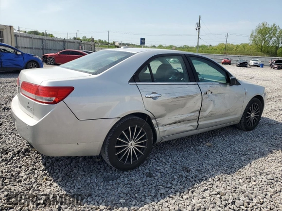2010 Lincoln MKZ with VIN 3LNHL2GC6AR643231, listed as a Copart auction lot 52033205 with 171,557 mi miles and Salvage Title. Bid and sale history available at carsss.com. Image 3.