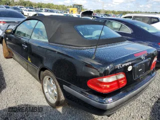 1999 Mercedes-Benz CLK 320/430 with VIN WDBLK65G1XT027392, listed as a Copart auction lot 74272214 with Not Provided miles and Salvage Title. Bid and sale history available at carsss.com. Image 2.