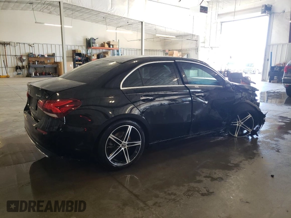 2019 Mercedes-Benz A 220 with VIN WDD3G4FB6KW018629, listed as a Copart auction lot 55571545 with Not provided miles and Non repairable. Bid and sale history available at DreamBid. Image 3.
