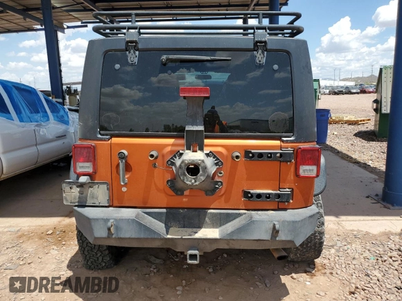 2011 Jeep Wrangler Unlimited Rubicon with VIN 1J4BA6H13BL538385, listed as a Copart auction lot 64080075 with 90,459 mi miles and Salvage title. Bid and sale history available at DreamBid. Image 6.
