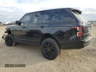 2018 Land Rover Range Rover with VIN SALGS2RE1JA380702, listed as a Copart auction lot 85476474 with 78,905 mi miles and Salvage title. Bid and sale history available at DreamBid. Image 2.