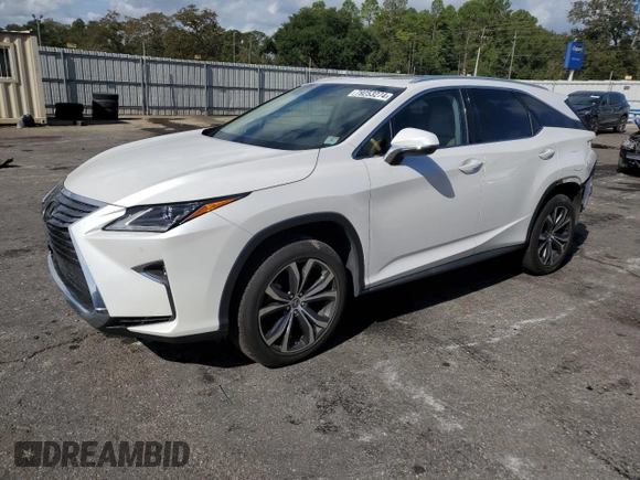 2019 Lexus RX 350L Premium z VIN JTJGZKCA7K2010114, wystawiony jako Copart lot #79253274 z przebiegiem 54 768 mil mil oraz Szkody całkowita. Historia ofert i sprzedaży dostępna na DreamBid. Obrazek 1.
