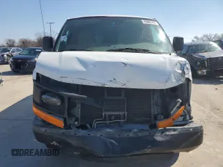 2010 Chevrolet Express Cargo with VIN 1GCZGFBA5A1162729, listed as a Copart auction lot 45866105 with Not provided miles and Salvage title. Bid and sale history available at DreamBid. Image 5.