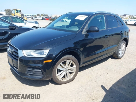 2017 Audi Q3 Premium with VIN WA1BCCFS5HR010731, listed as a IAAI auction lot 42211073 with 67,383 mi miles and . Bid and sale history available at DreamBid. Image 2.