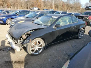 2004 Infiniti G35 Coupe w/Leather with VIN JNKCV54E14M814852, listed as a Copart auction lot 80864474 with 0 mi miles and Salvage Title. Bid and sale history available at carsss.com. Image 1.