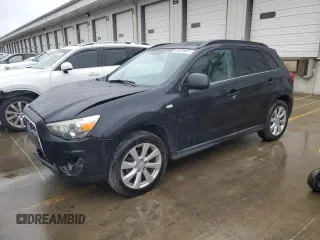 2013 Mitsubishi Outlander Sport SE with VIN 4A4AR4AUXDE019501, listed as a Copart auction lot 84704834 with 217,765 mi miles and Non Repairable. Bid and sale history available at carsss.com. Image 1.