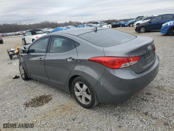 2012 Hyundai Elantra GLS with VIN 5NPDH4AE3CH073902, listed as a Copart auction lot 44566485 with 225,257 mi miles and Clean Title. Bid and sale history available at carsss.com. Image 2.
