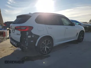 2020 BMW X5 M50i with VIN 5UXJU4C01LLE45993, listed as a Copart auction lot 88904235 with 64,841 mi miles and Salvage Title. Bid and sale history available at DreamBid. Image 3.