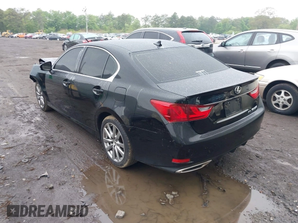2014 Lexus GS 350 with VIN JTHCE1BL9E5022132, listed as a IAAI auction lot 42276195 with 125,532 mi miles and . Bid and sale history available at DreamBid. Image 3.
