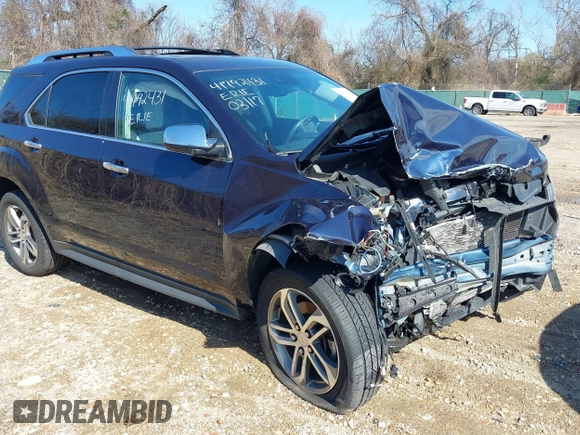 2017 Chevrolet Equinox Premier with VIN 2GNALDEK7H1579749, listed as a IAAI auction lot 41792431 with 96,024 mi miles. Bid and sale history available at carsss.com. Image 18.