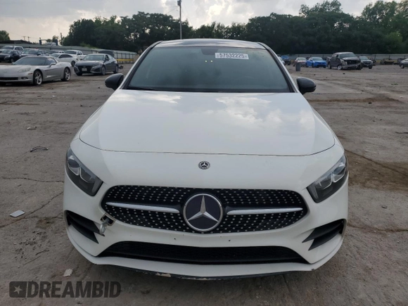 2019 Mercedes-Benz A 220 with VIN WDD3G4EB8KW006337, listed as a Copart auction lot 57532225 with 97,892 mi miles and Salvage title. Bid and sale history available at DreamBid. Image 5.
