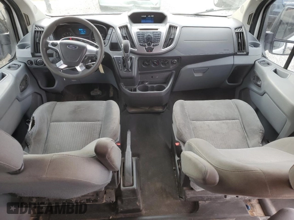 2015 Ford Transit XL with VIN 1FBAX2CM6FKA75622, listed as a Copart auction lot 49410195 with 373,295 mi miles and Salvage title. Bid and sale history available at DreamBid. Image 8.