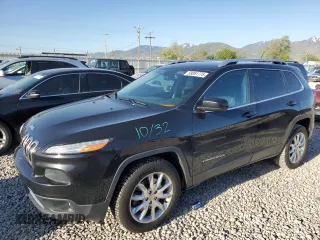 2015 Jeep Cherokee Limited z VIN 1C4PJMDS8FW741078, wystawiony jako Copart lot #58061775 z przebiegiem 117 757 mil mil oraz Szkoda całkowita • Salvage title. Historia ofert i sprzedaży dostępna na DreamBid. Obrazek 1.