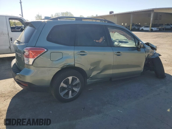 2017 Subaru Forester Premium with VIN JF2SJAEC8HH588453, listed as a Copart auction lot 54899375 with 64,874 mi miles and Salvage Title. Bid and sale history available at DreamBid. Image 3.